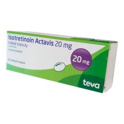 Изотретиноин Actavis (аналог Акненормин, Aknenormin) капс. 20мг 30шт в Дербенте и области фото