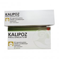 Калипоз пролонгатум (аналог Кальдиум) таблетки 750 мг (391 мг К ) №60 в Дербенте и области фото