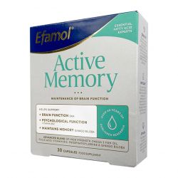 Эфамол Брейн Мемори Актив / Efamol Brain Active Memory капсулы №30 в Дербенте и области фото