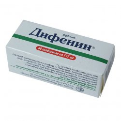 Дифенин (Фенитоин) таблетки 117мг №60 в Дербенте и области фото