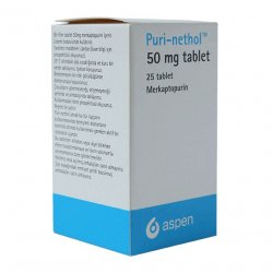 Пури-нетол (Пуринетол, Меркаптопурин) в таблетках 50мг N25 в Дербенте и области фото