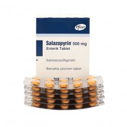 Салазопирин Pfizer табл. 500мг №50 в Дербенте и области фото