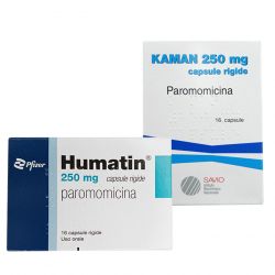 Каман/Хуматин (Паромомицин) капсулы 250мг №16 в Дербенте и области фото