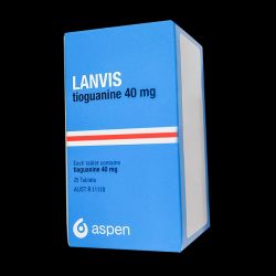 Ланвис (Тиогуанин) таблетки 40мг 25шт в Дербенте и области фото