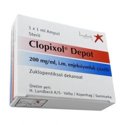 Клопиксол Депо 200 мг/мл р-р для в/м введения (масляный) 1мл №1 (1 амп!!!) в Дербенте и области фото