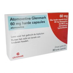 Атомоксетин 60 мг Европа :: Аналог Когниттера :: Glenmark капс. №30 в Дербенте и области фото