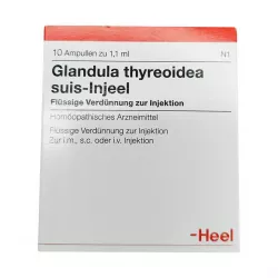 Тиреоидеа гландула (Гландула Тиреоидеа) суис инъель Heel 1,1мл р-р для инъекций амп. №10