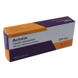Аклотин (Тиклопидин, Тикло) 250мг 60шт в Дербенте и области фото